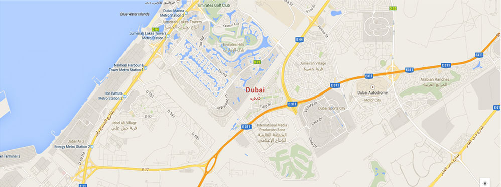 Bilad Al Duha Location Map